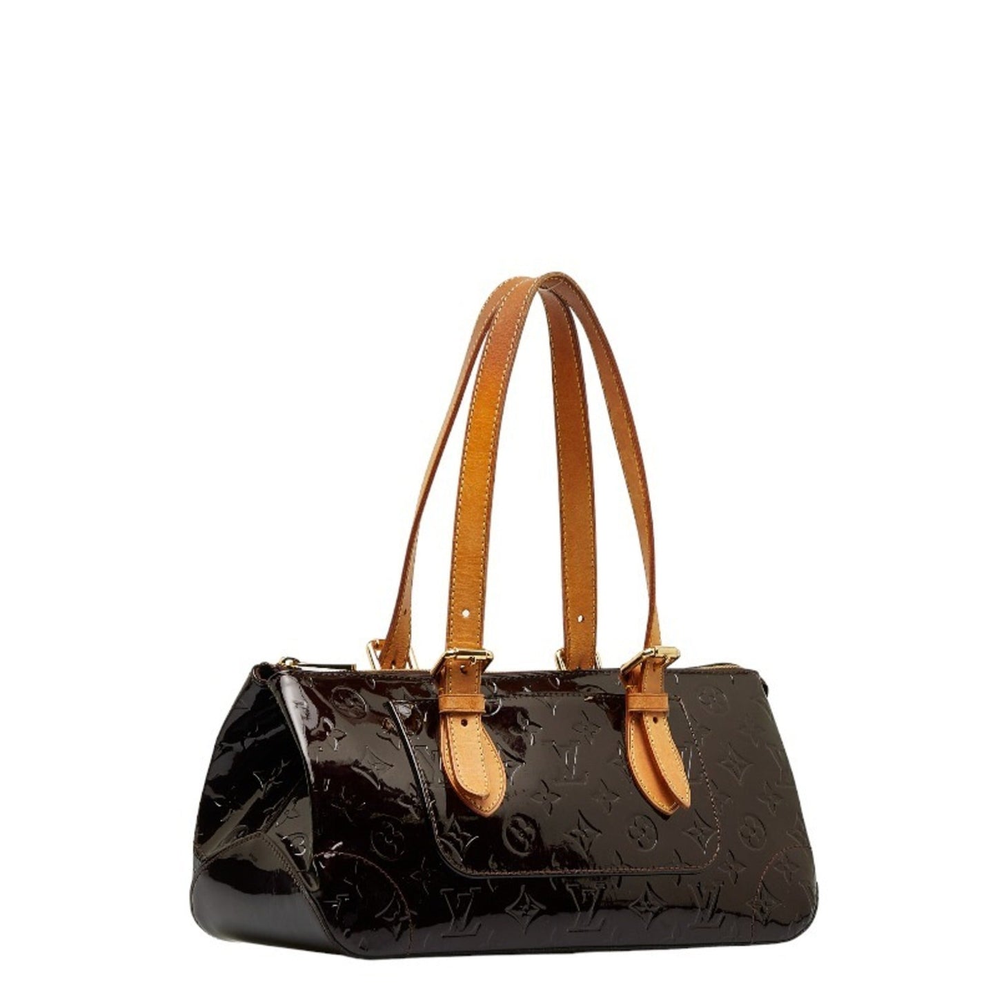 Louis Vuitton Rosewood  Patent Leather Shoulder Bag ()