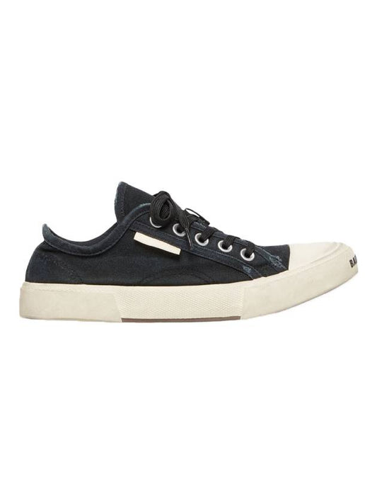 Luxury Balenciaga Paris Low Top Sneakers Black