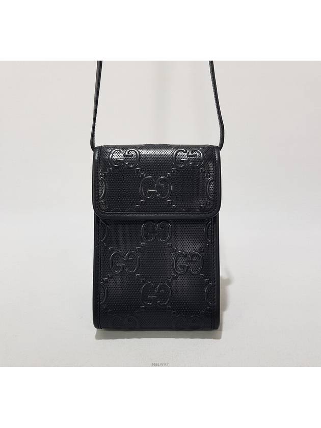 Luxury Gucci Trending 2025 GG embossed mini cross bag 625571