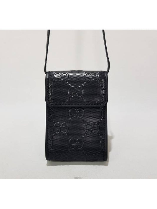 Luxury Gucci Trending 2025 GG embossed mini cross bag 625571