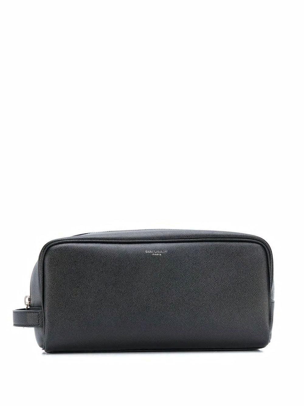 Luxury Saint Laurent Men's Beauty Case in Black | 6093471GF0N