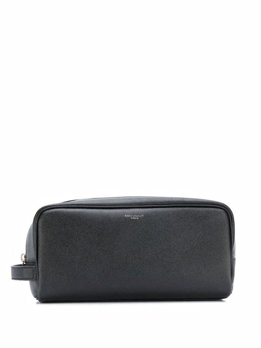 Luxury Saint Laurent Men's Beauty Case in Black | 6093471GF0N