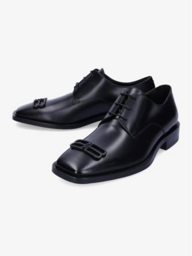 Luxury Balenciaga BB Icon Derby Black