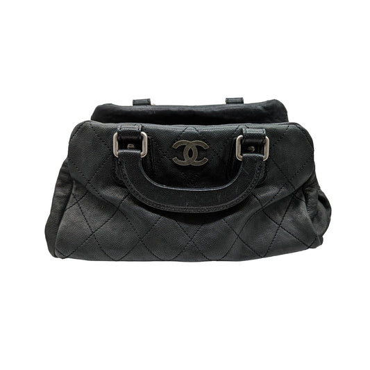 Luxury Chanel Caviar Small Outdoor Ligne Doctor Bag