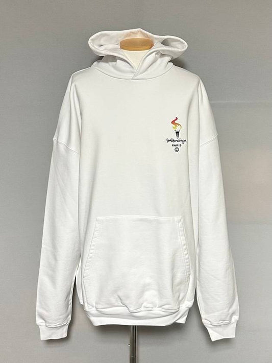 Luxury Balenciaga Flame Hoodie 115