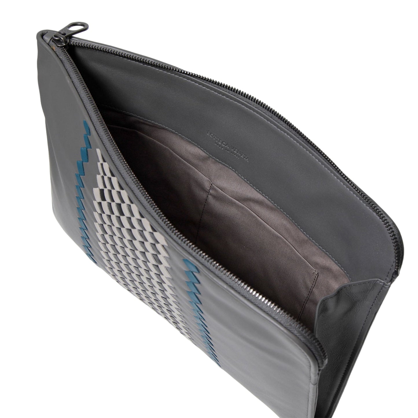 Luxury Bottega Veneta Men's Intrecciato Leather Clutch Bag