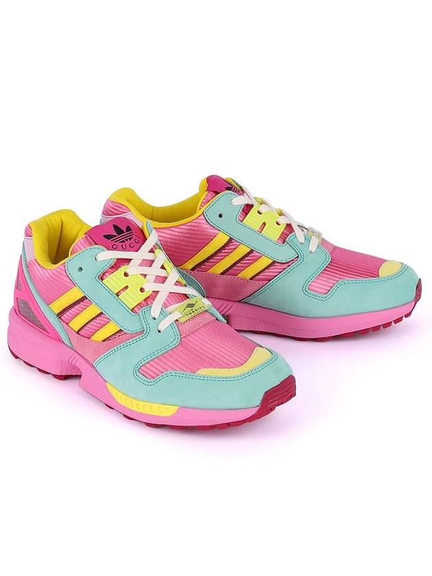 Luxury Gucci Trending 2025 ZX8000 Low-Top Sneakers Pink