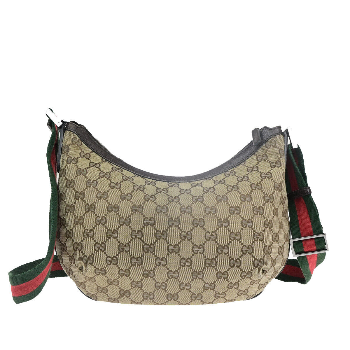 Luxury Gucci Trending 2025 Sherry  Canvas Shoulder Bag ()