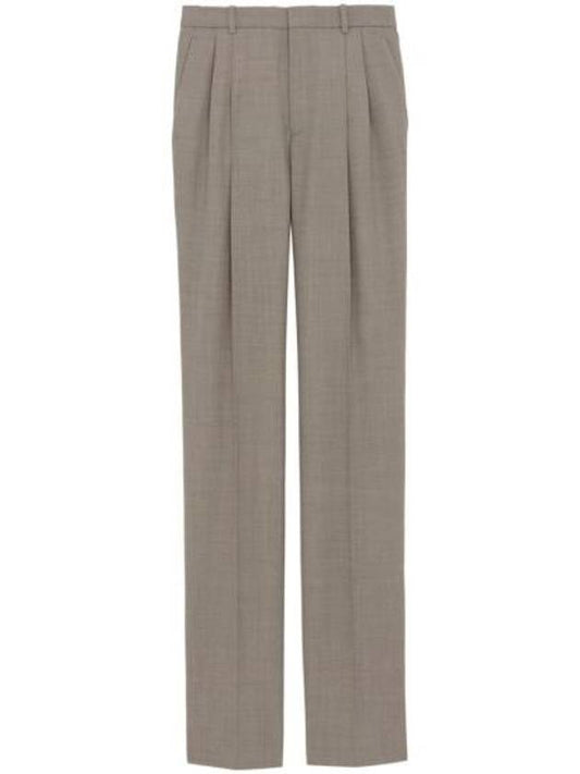 Luxury Saint Laurent Straight Pants 780236 Y1I25 1506 NEUTRANS