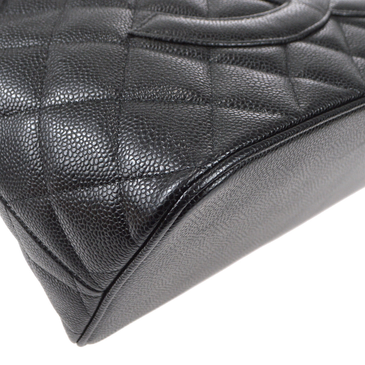 Luxury Chanel 2005-2006 Medallion SHW Black Caviar