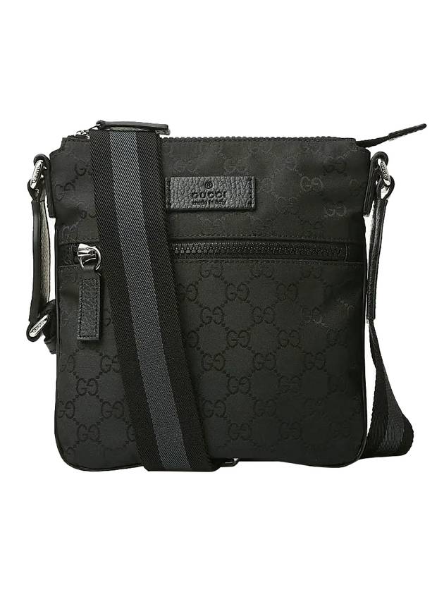 Luxury Gucci Trending 2025 Micro GG Ssima Canvas Messenger Bag Black