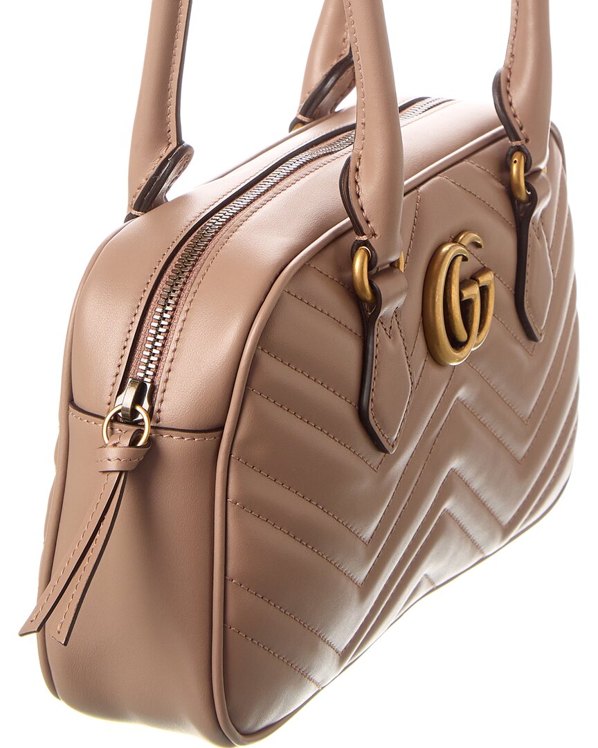 Luxury Gucci Trending 2025 GG Marmont Small Leather Shoulder Bag