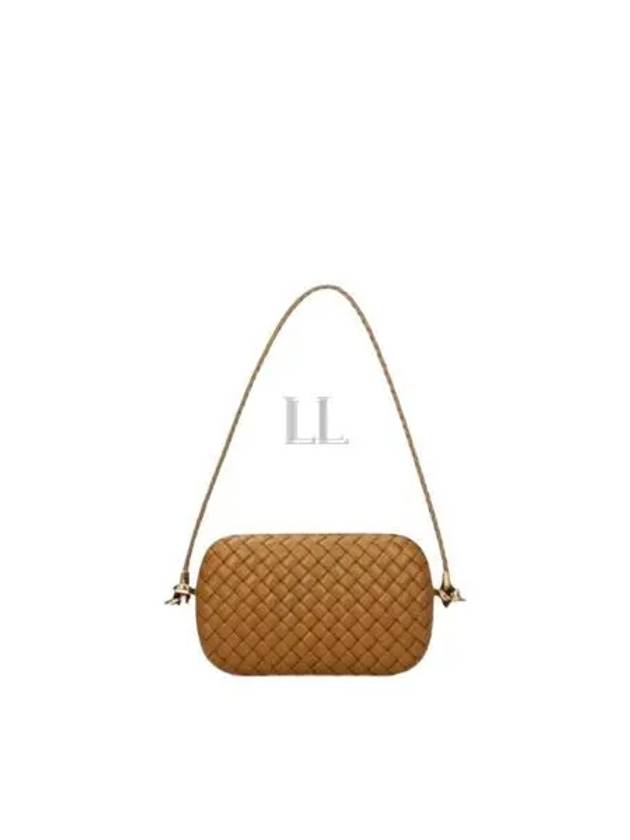 Luxury Bottega Veneta Knot Minadiair On Strap Tote Bag Camel