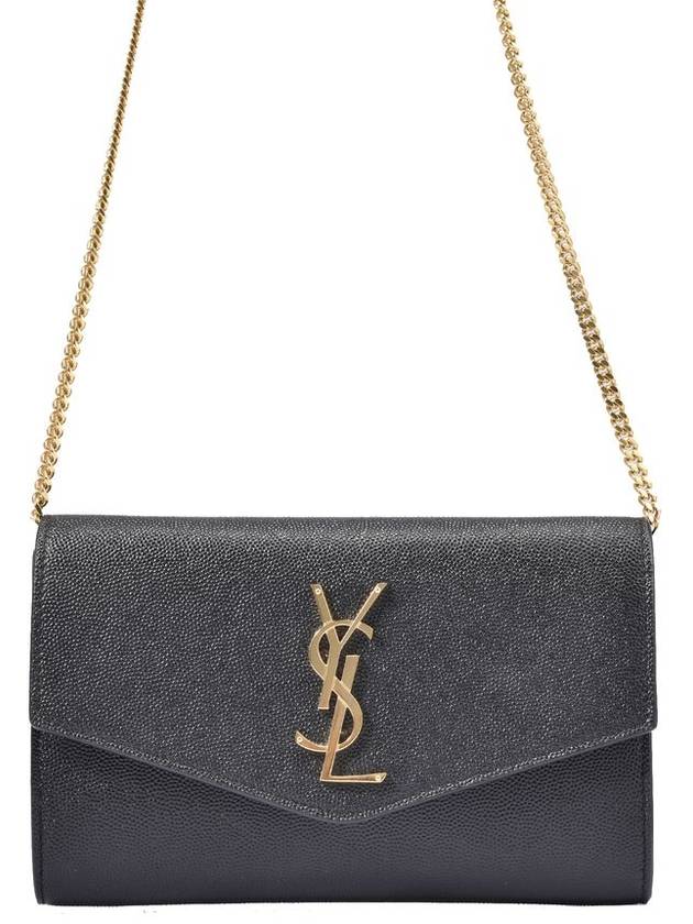 Luxury Saint Laurent Women s Uptown Chain Wallet WOC 607788