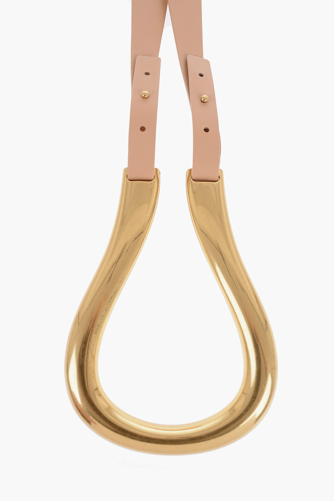 Luxury Bottega Veneta Leather Belt With Statement Belt