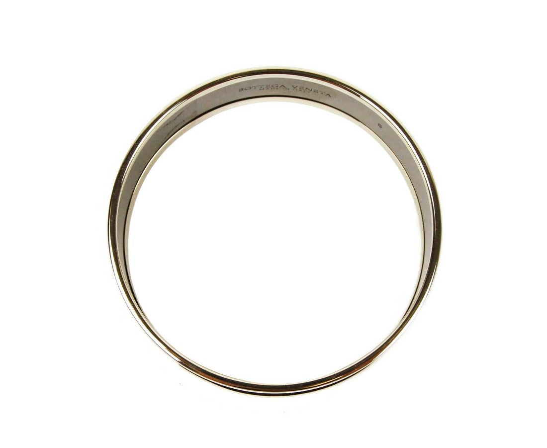 Luxury Bottega Veneta Women' Enamel Metal Woven Print  Bracelet