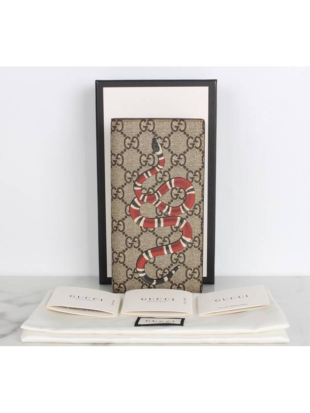 Luxury Gucci Trending 2025 Snake long wallet
