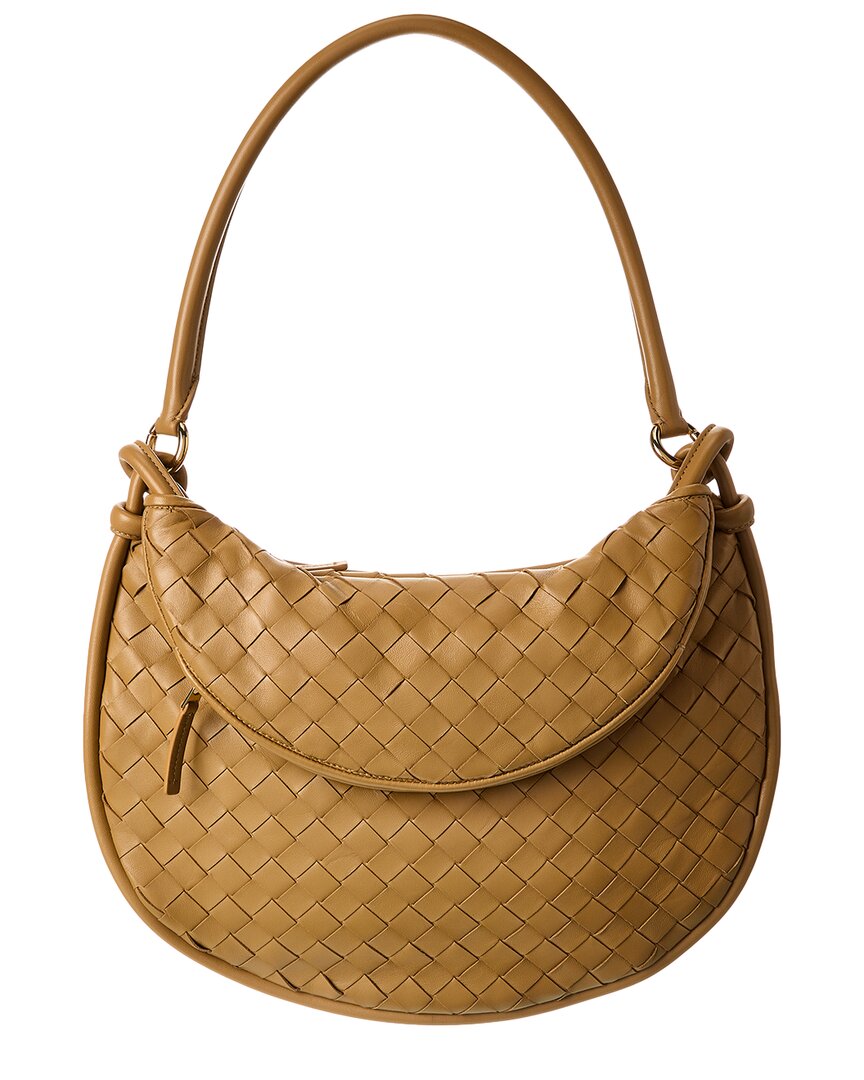 Luxury Bottega Veneta Gemelli Medium Intrecciato Leather Hobo Bag