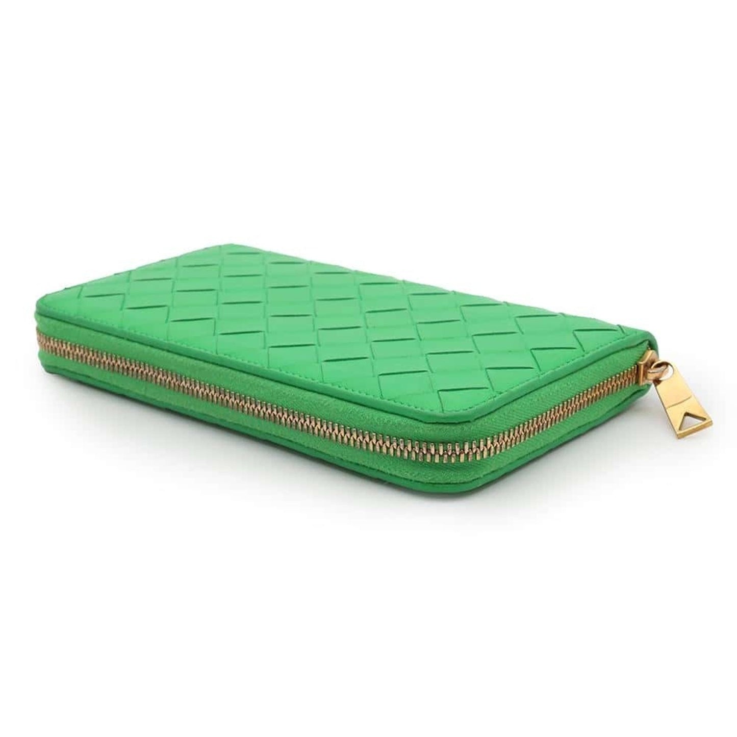 Luxury Bottega Veneta  Leather Long Wallet (Bi-Fold) ()