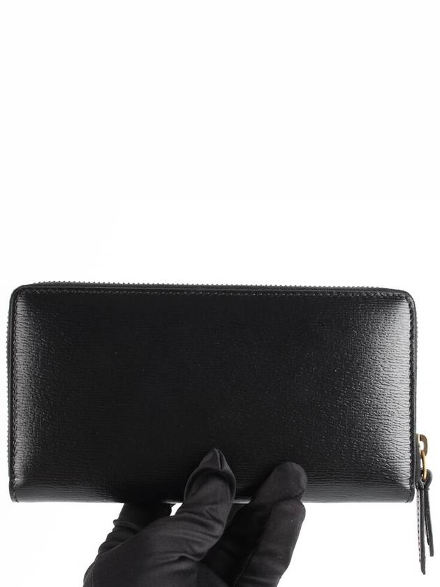 Luxury Gucci Trending 2025 Snake long wallet black
