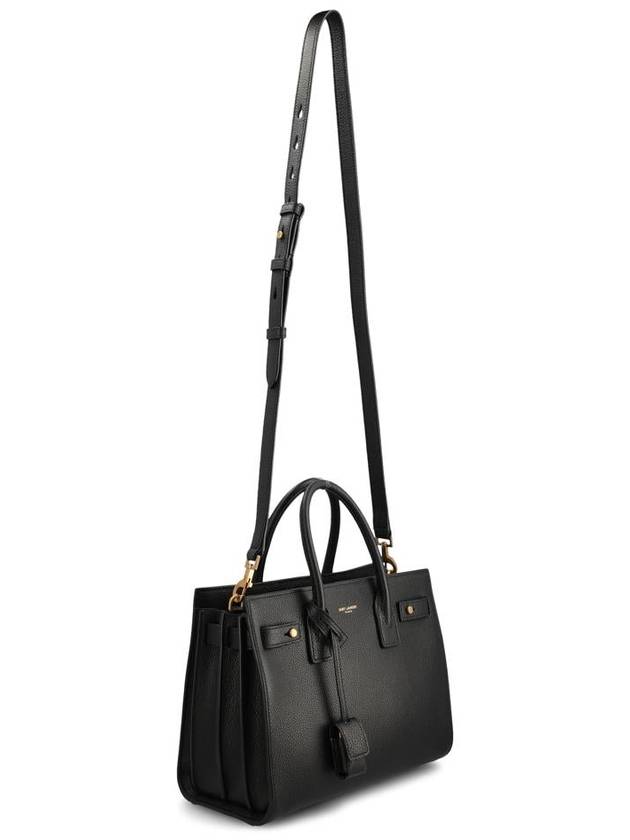 Luxury Saint Laurent Sac De Jour Baby Tote Bag Black