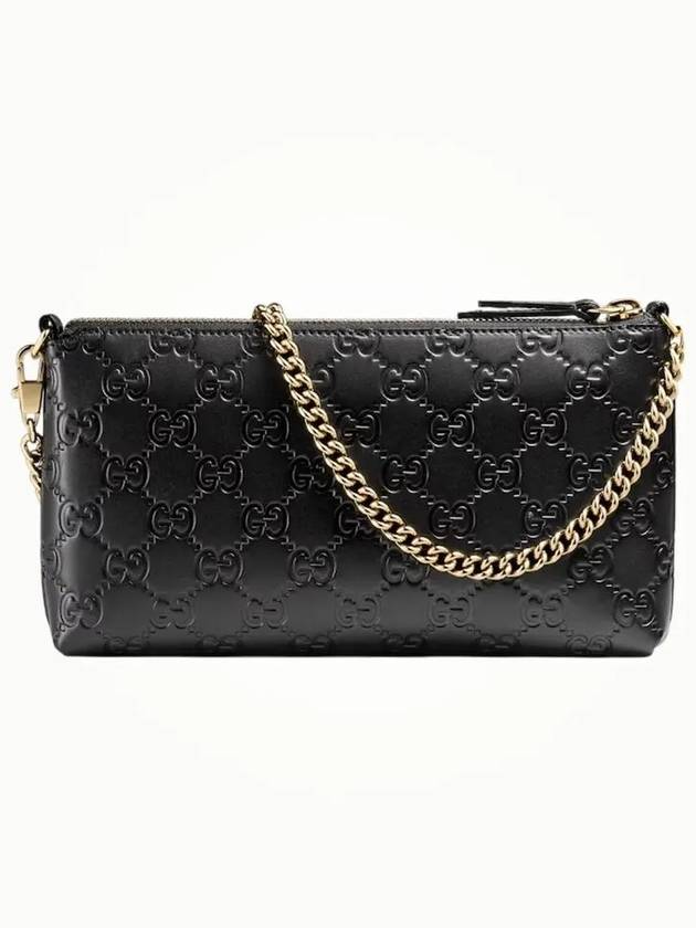 Luxury Gucci Trending 2025 Microshima Mini Chain Shoulder Bag Black