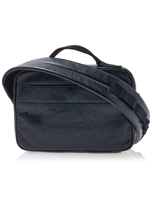 Luxury Balenciaga Army Pouch Cross Bag Black