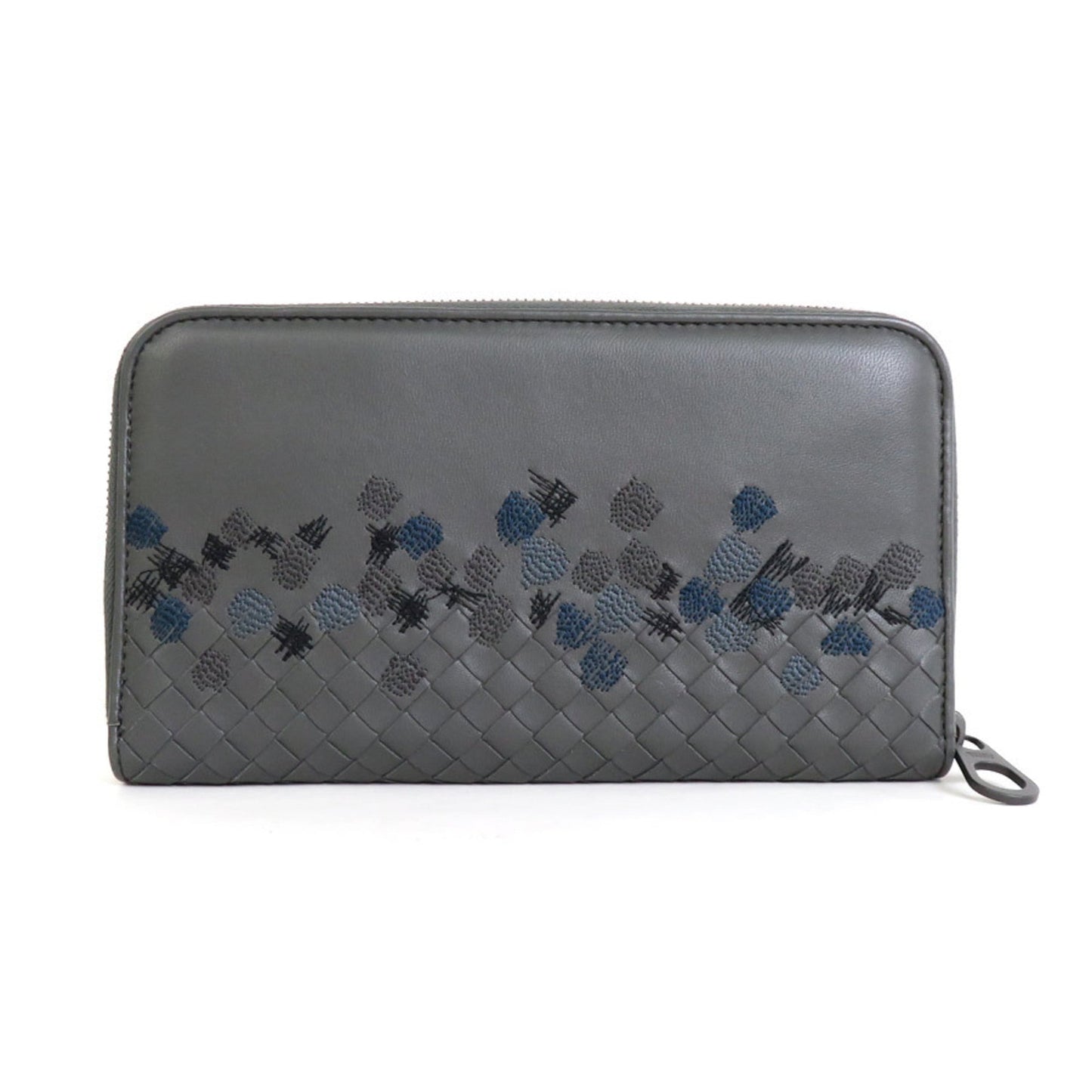 Luxury Bottega Veneta  Leather Long Bill Wallet (Bi-Fold) ()