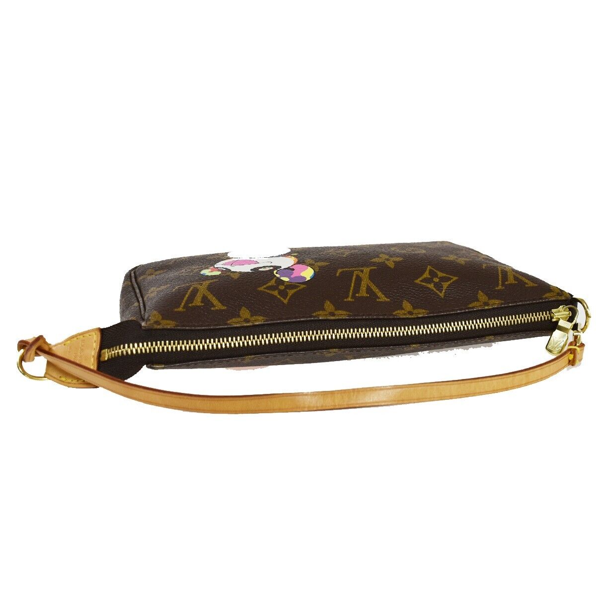 Louis Vuitton Pochette Accessoires  Canvas Clutch Bag ()