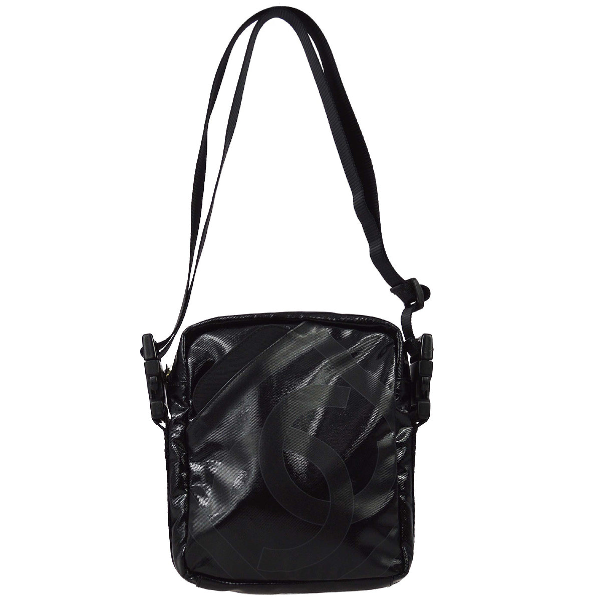 Luxury Chanel 2006-2008 Black Sport Line Shoulder Bag