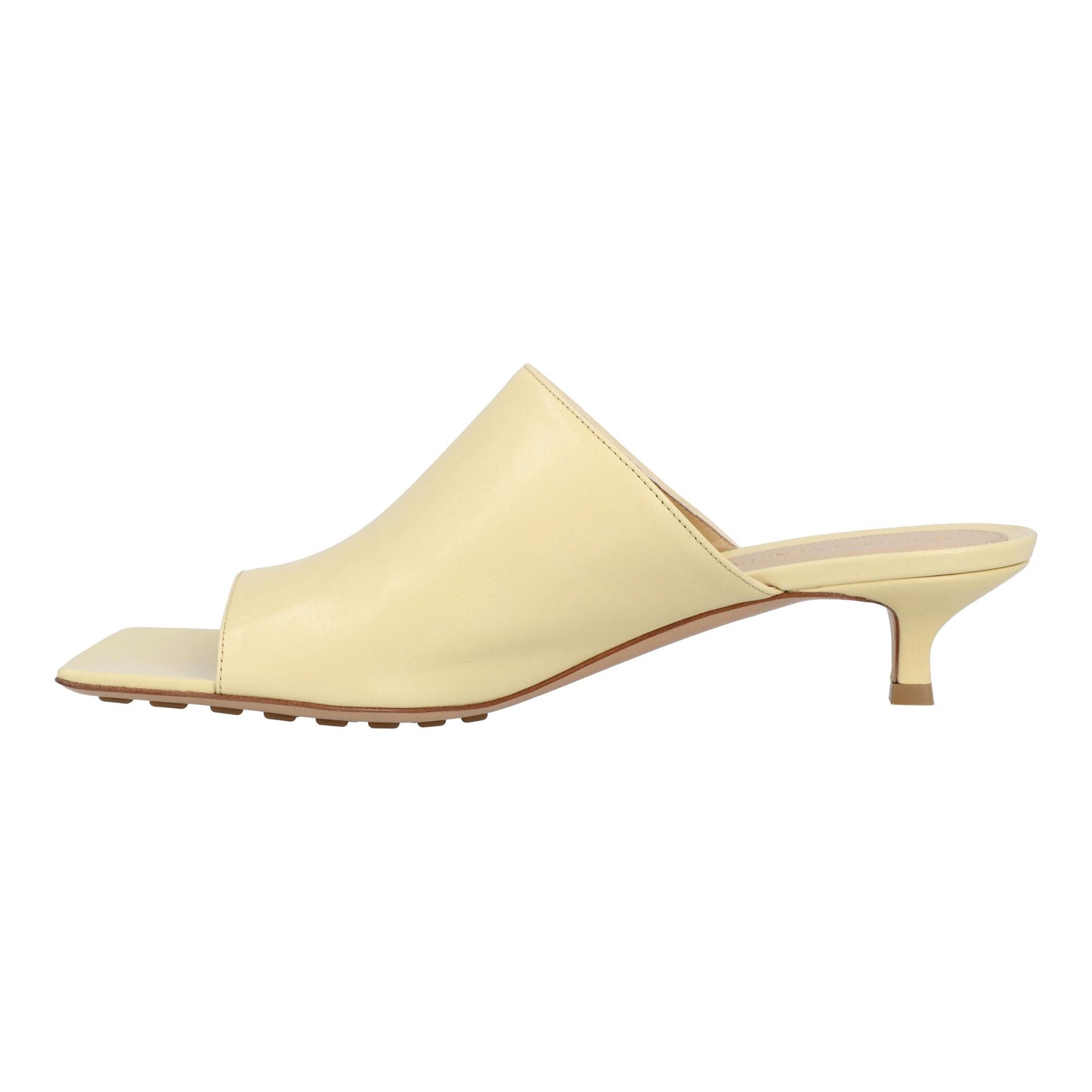 Luxury Bottega Veneta Women Stretch Mule in white Lambskin