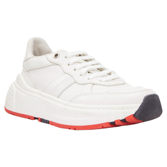 Luxury Bottega Veneta Speedster Leather Panelled Soled Dad Sneakers
