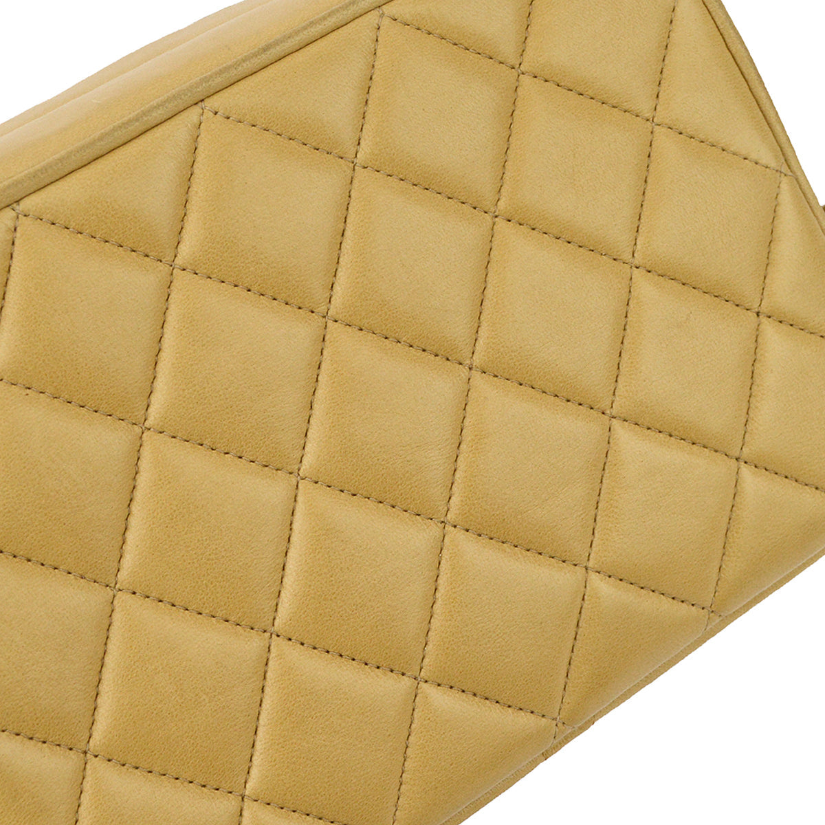 Luxury Chanel Beige Lambskin Fringe Camera Bag Mini