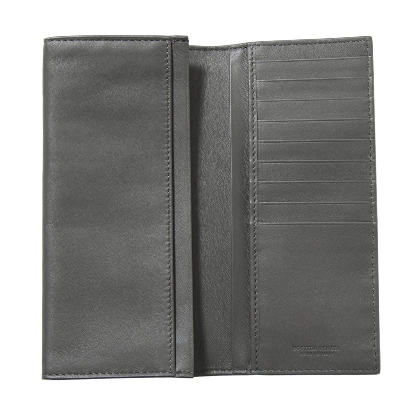 Luxury Bottega Veneta Bi-Fold Long Wallet