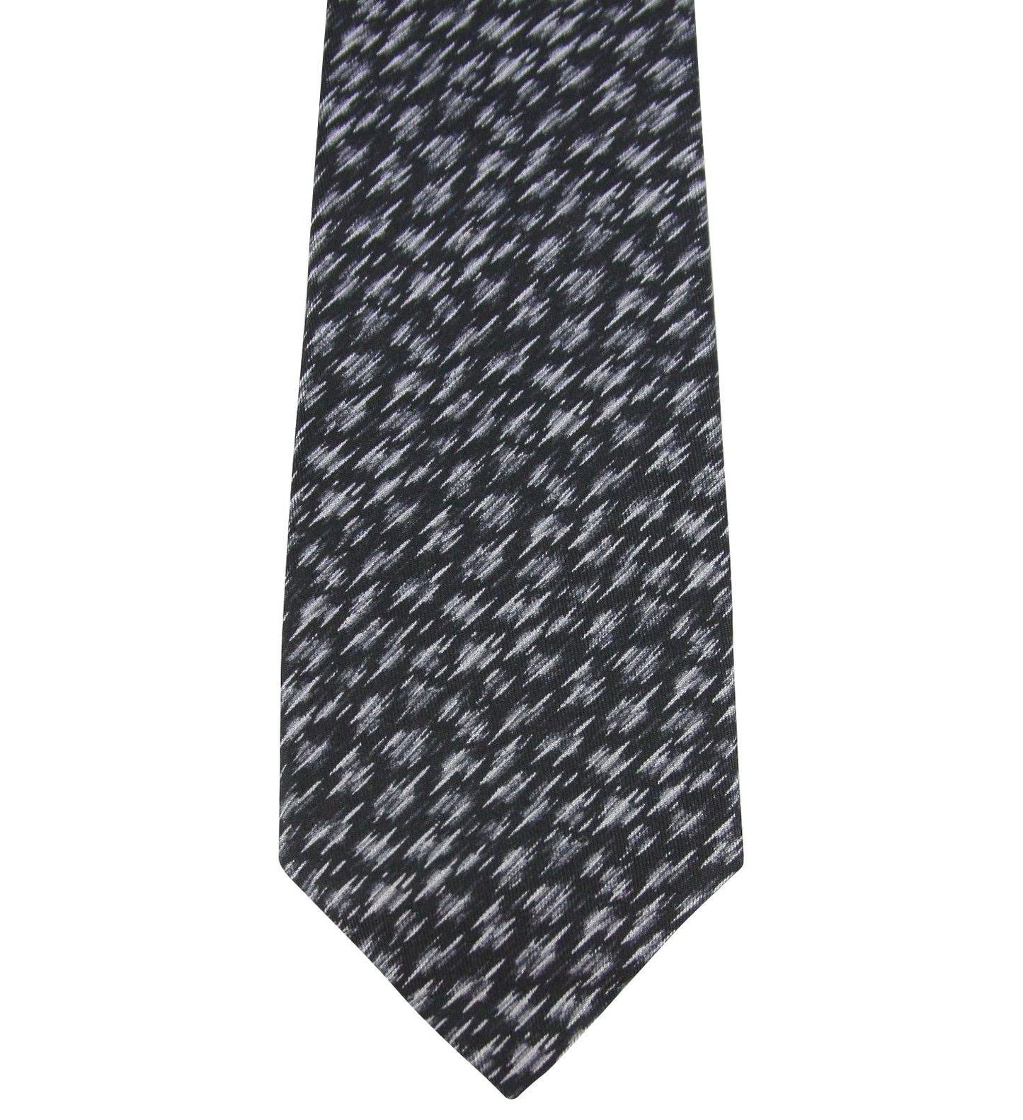 Luxury Bottega Veneta Men's Dry Brush  Silk Pattern Tie