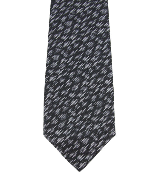 Luxury Bottega Veneta Men's Dry Brush  Silk Pattern Tie