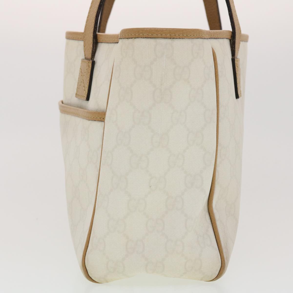 Luxury Gucci Trending 2025 GG Canvas Shoulder Bag PVC Leather White