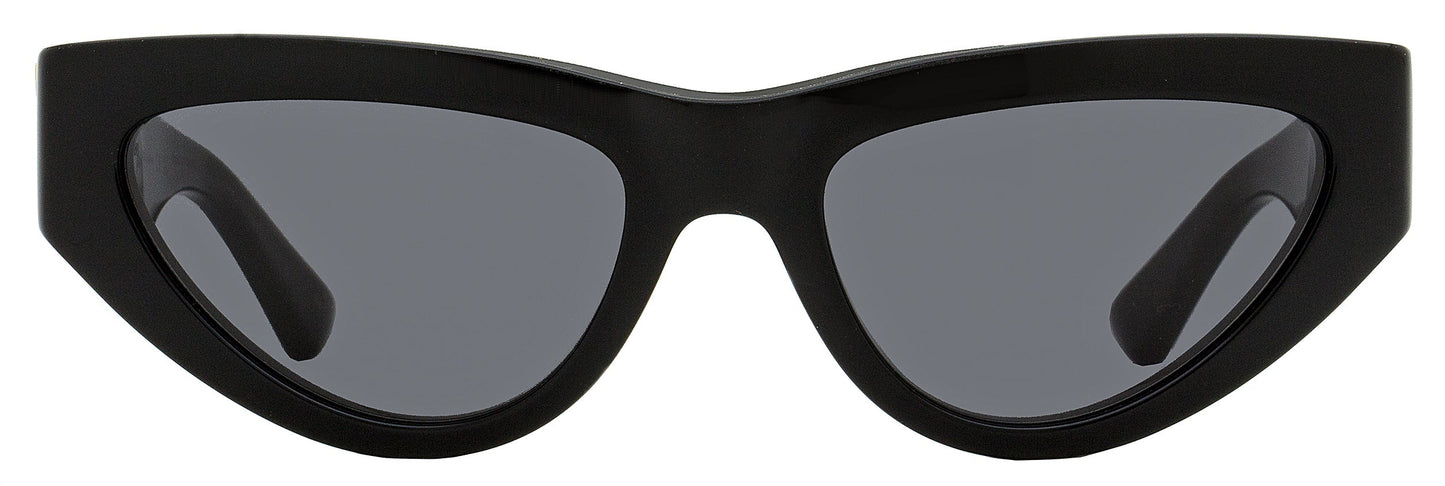 Luxury Bottega Veneta Women's Cat Eye Sunglasses BV1176S 001 Black/Gold 55mm