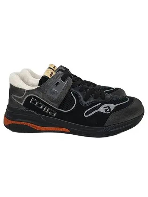 Luxury Gucci Trending 2025 Men's Ultraface Low Top Sneakers Black