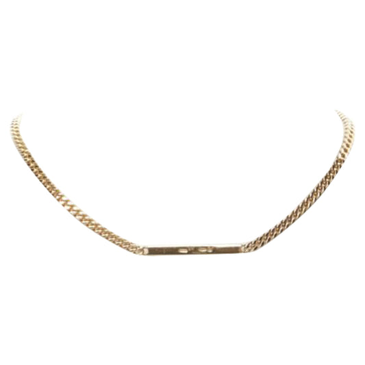 Luxury Bottega Veneta BV ID choker chain necklace