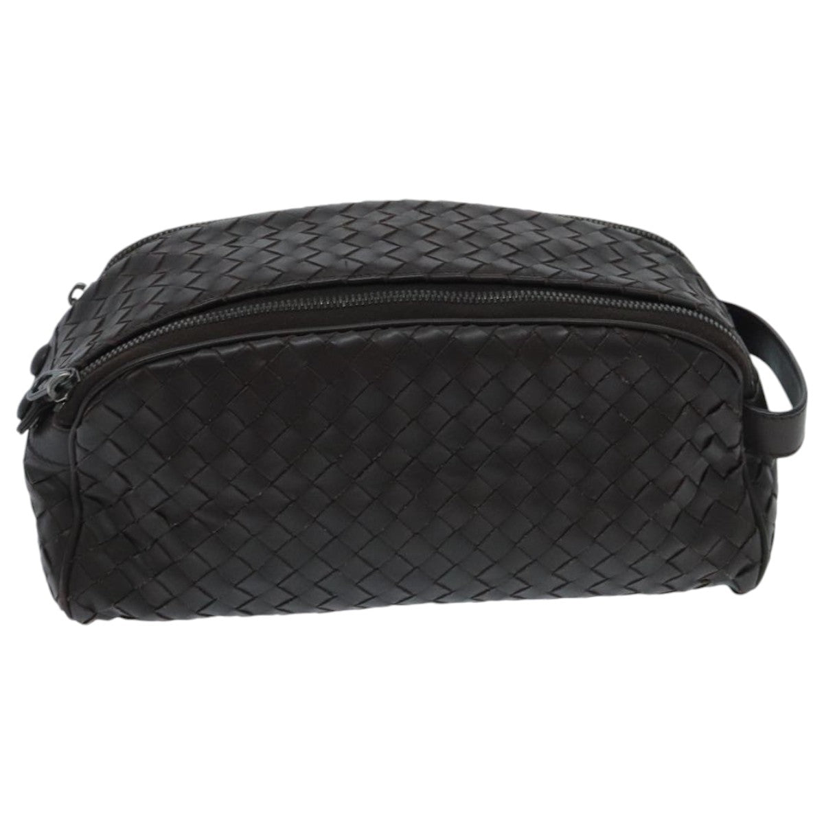 Luxury Bottega Veneta Intrecciato  Leather Clutch Bag ()
