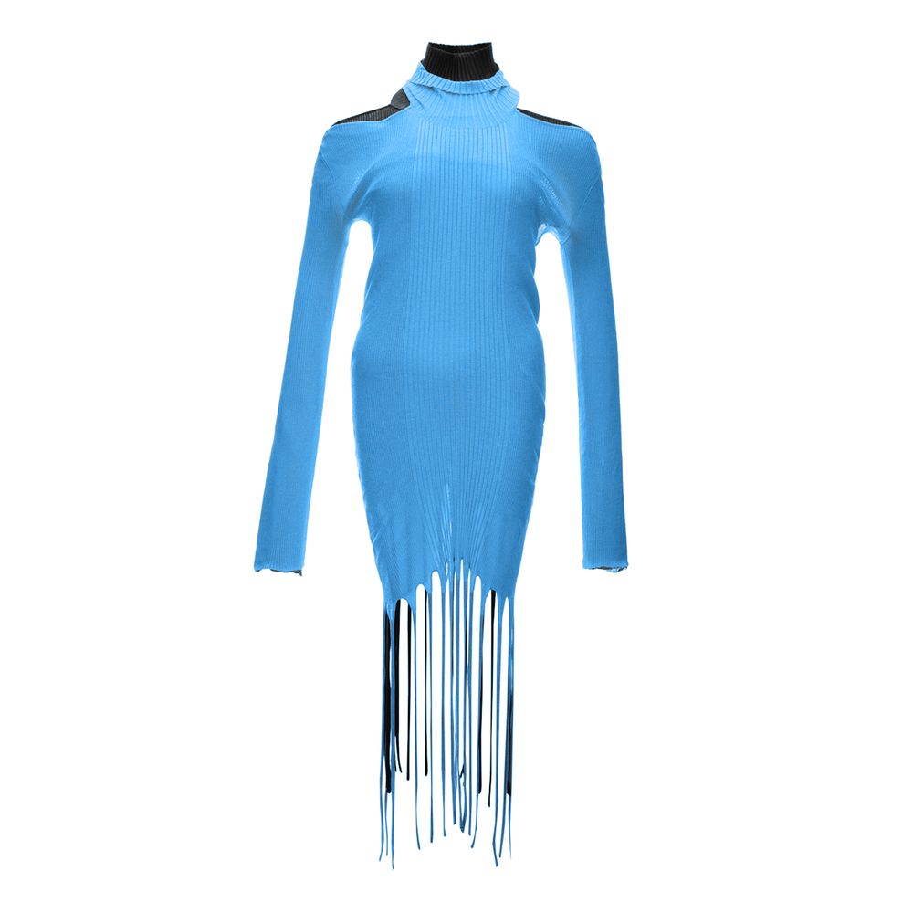 Luxury Bottega Veneta blue Cotton Women's Dress