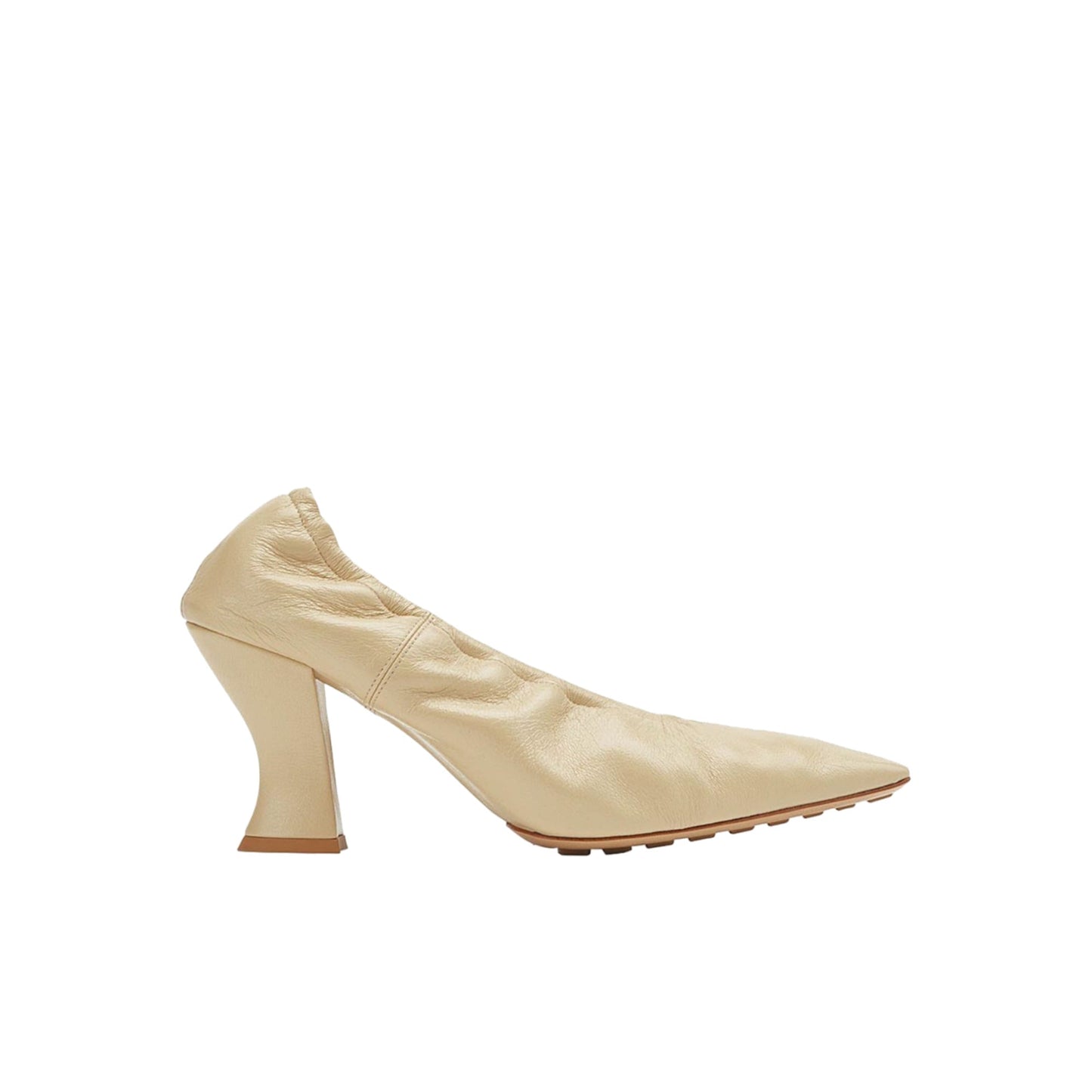 Luxury Bottega Veneta Crushed Leather Pumps