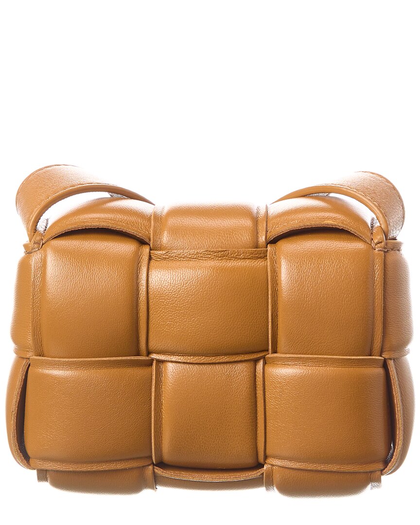 Luxury Bottega Veneta Candy Padded Cassette Leather Shoulder Bag