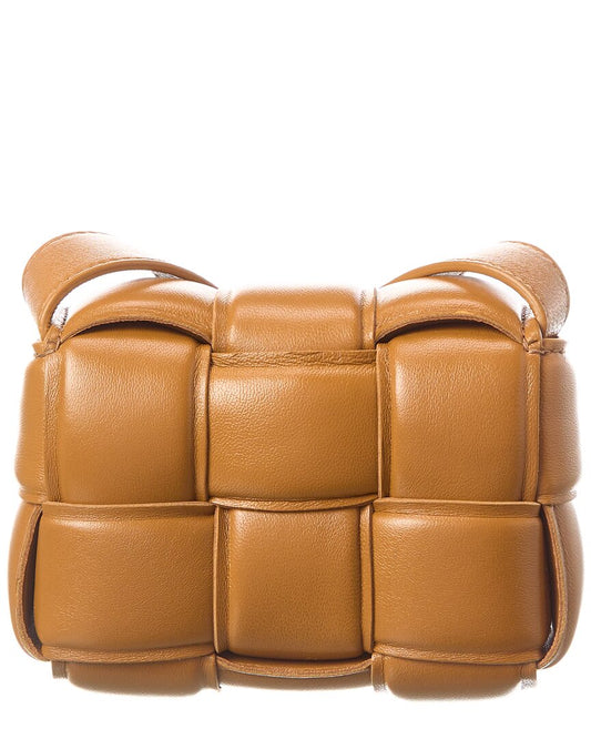 Luxury Bottega Veneta Candy Padded Cassette Leather Shoulder Bag