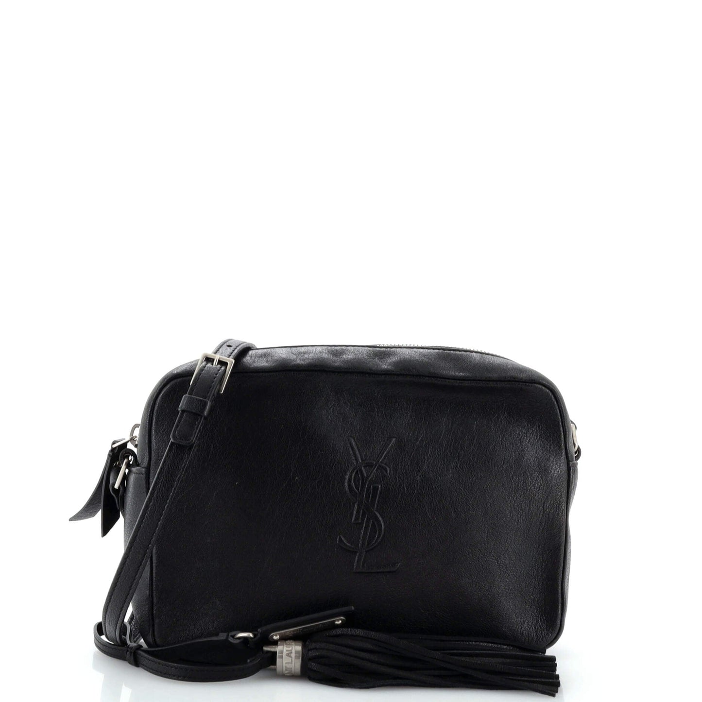 Luxury Saint Laurent Lou Camera Bag Leather Small