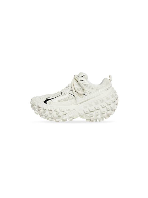 Luxury Balenciaga Bouncer Low-Top Sneakers White