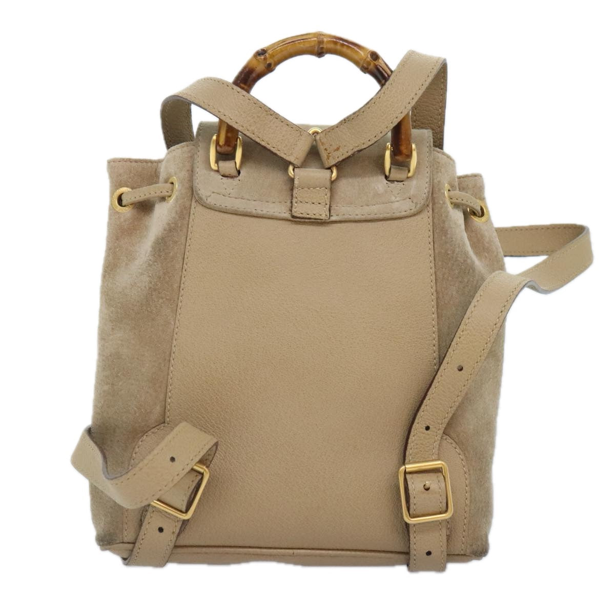 Luxury Gucci Trending 2025 Bamboo  Suede Backpack Bag