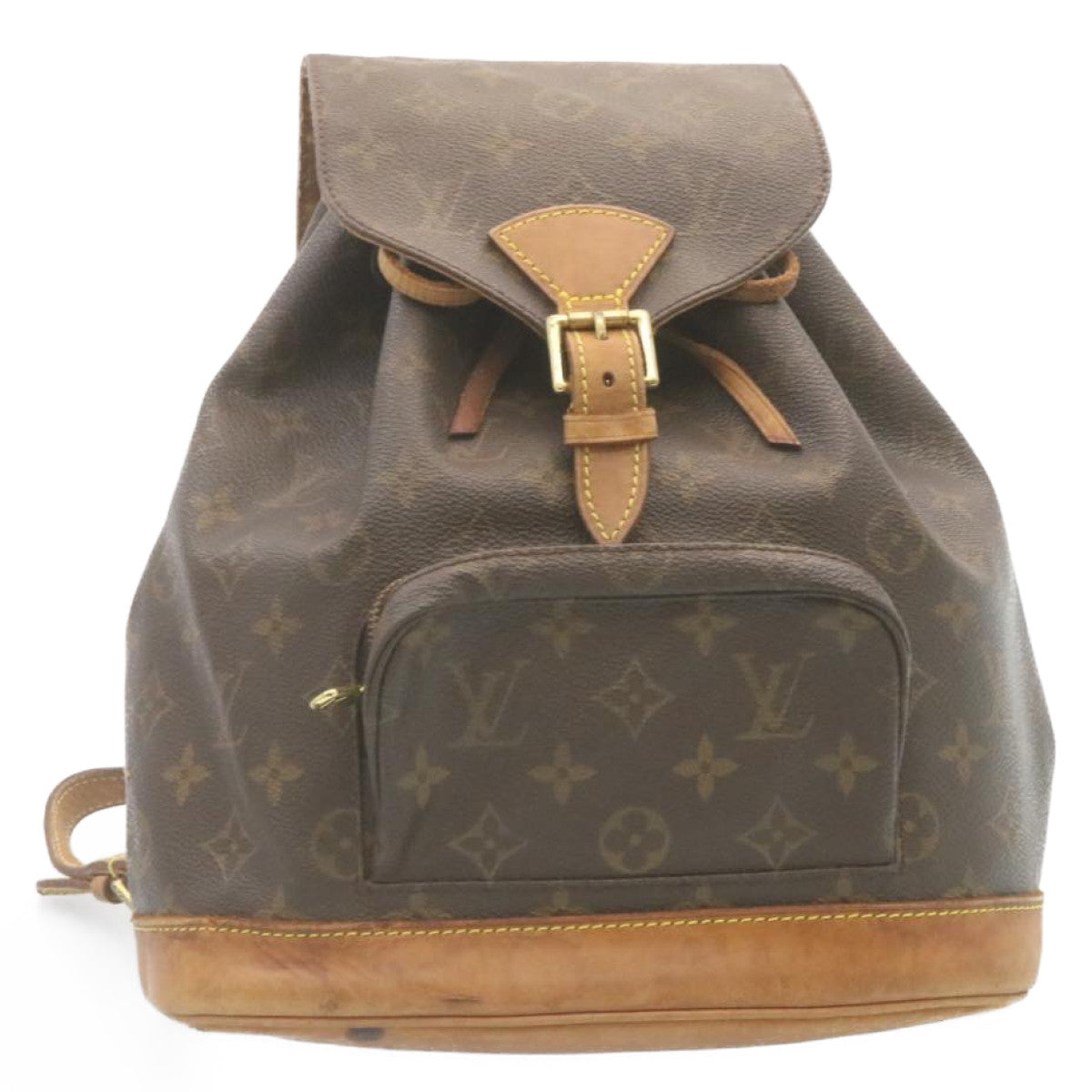 LOUIS VUITTON Monogram Montsouris MM Backpack M51136 LV fm1179