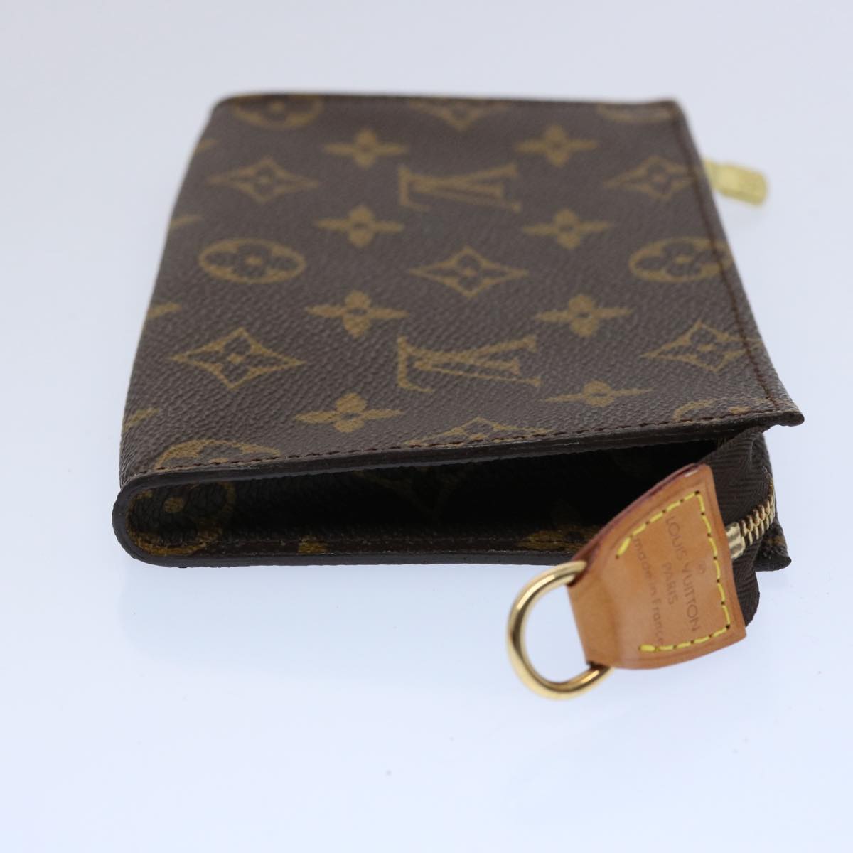 LOUIS VUITTON Monogram Bucket PM Accessory Pouch LV fm2992